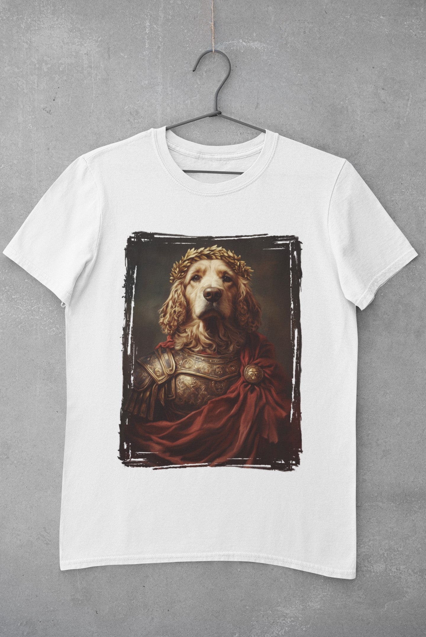 Cocker Spaniel Roman Emperor Graphic Tee