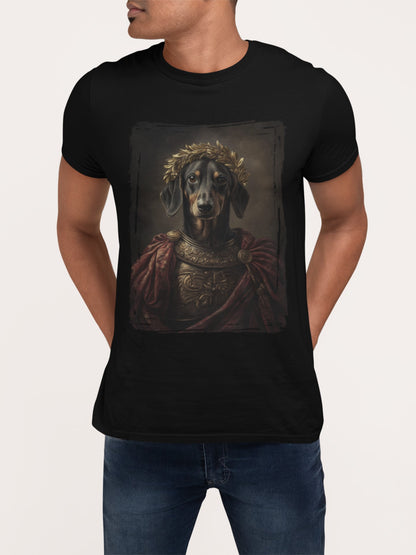 Dachshund Roman Emperor Graphic Tee
