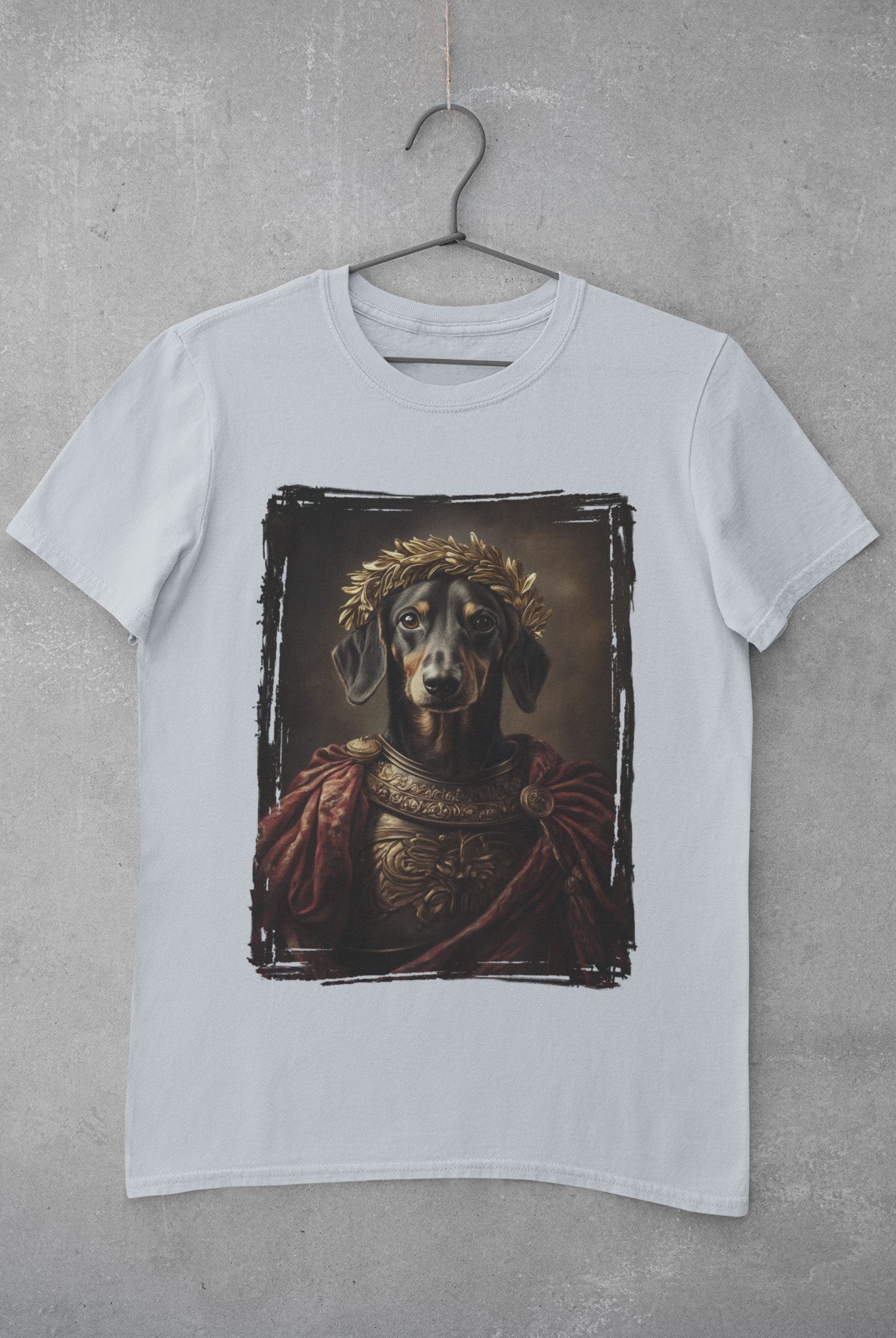Dachshund Roman Emperor Graphic Tee