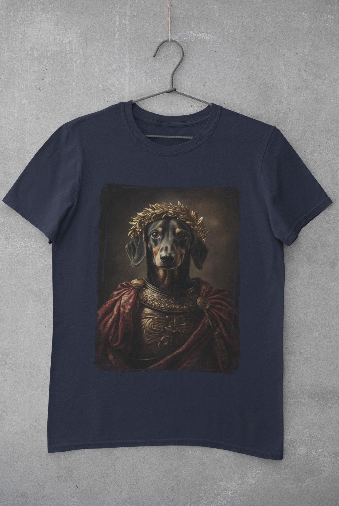 Dachshund Roman Emperor Graphic Tee