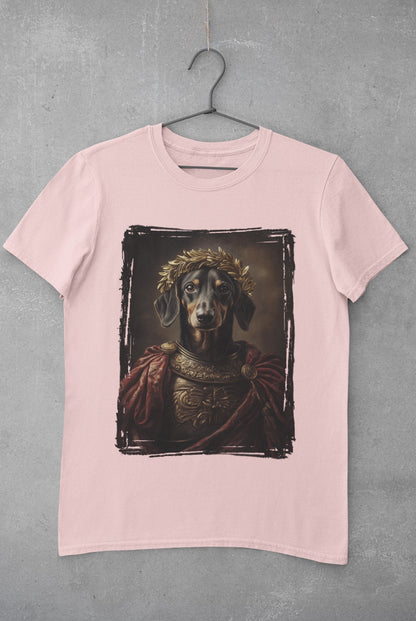 Dachshund Roman Emperor Graphic Tee