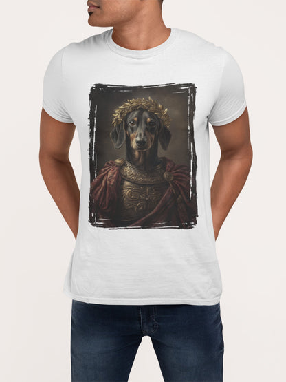 Dachshund Roman Emperor Graphic Tee