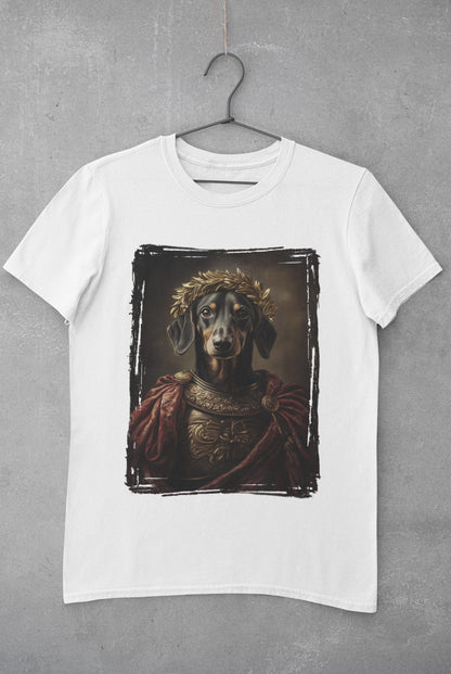 Dachshund Roman Emperor Graphic Tee