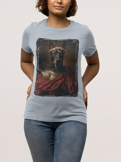 Doberman Pinscher Roman Emperor Graphic Tee