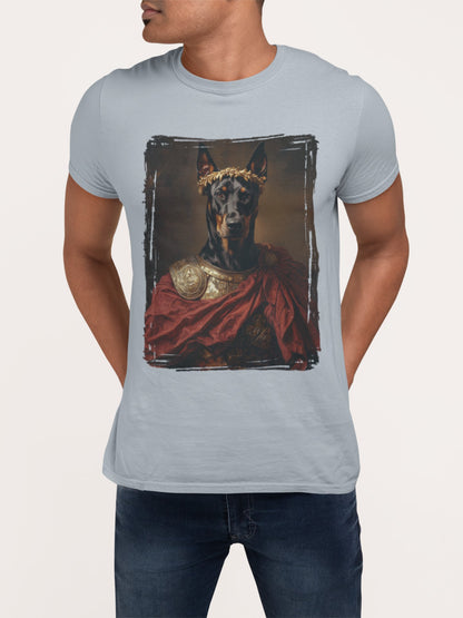 Doberman Pinscher Roman Emperor Graphic Tee
