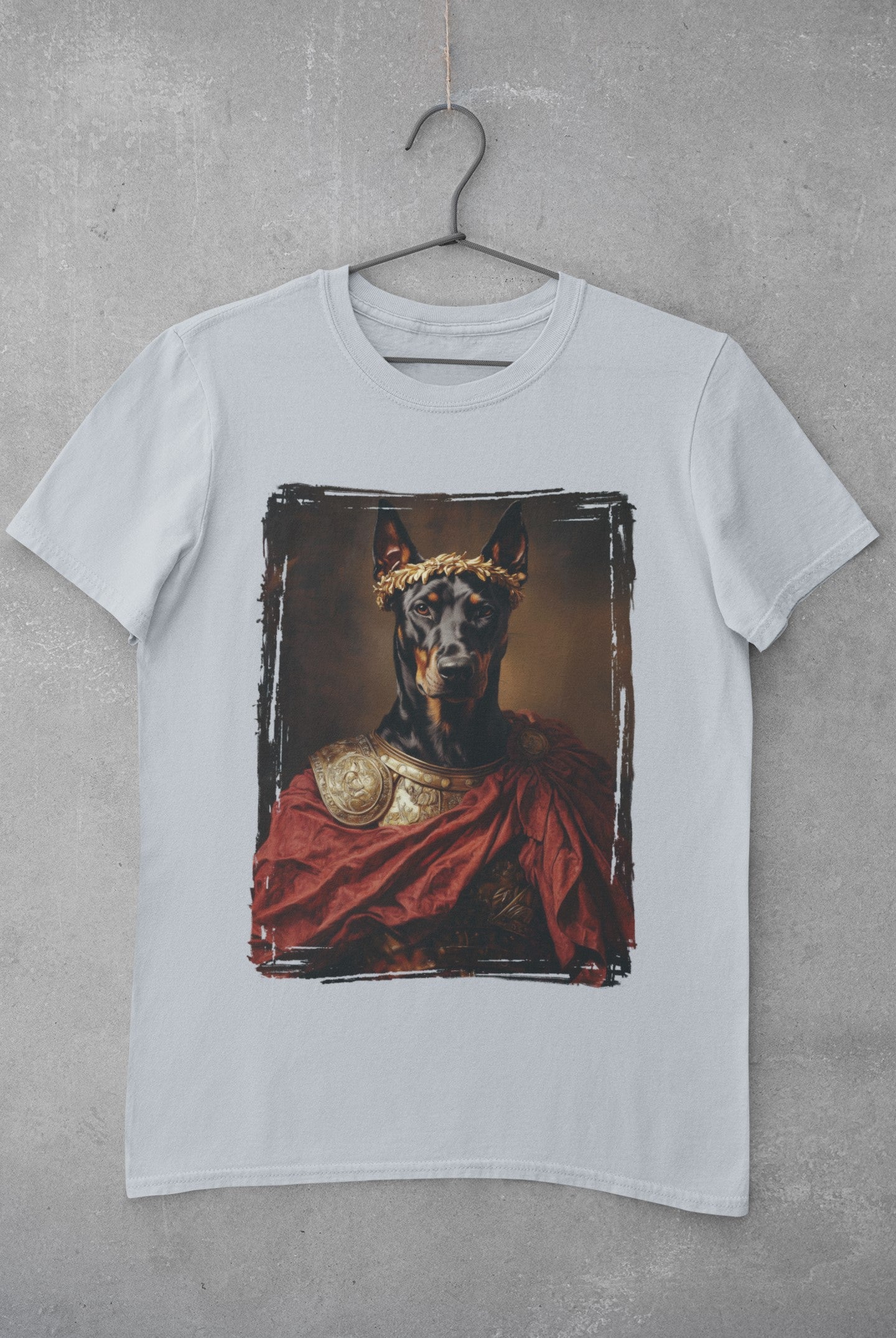 Doberman Pinscher Roman Emperor Graphic Tee
