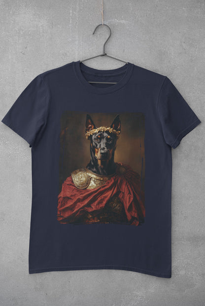 Doberman Pinscher Roman Emperor Graphic Tee