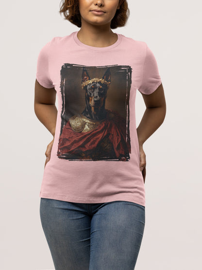 Doberman Pinscher Roman Emperor Graphic Tee