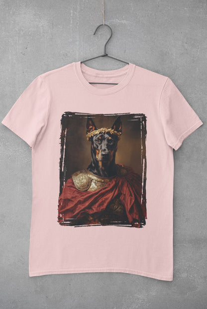 Doberman Pinscher Roman Emperor Graphic Tee