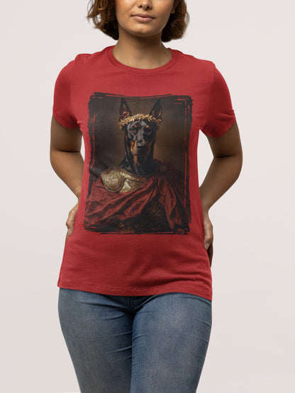 Doberman Pinscher Roman Emperor Graphic Tee