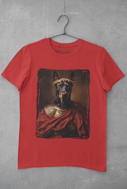 Doberman Pinscher Roman Emperor Graphic Tee