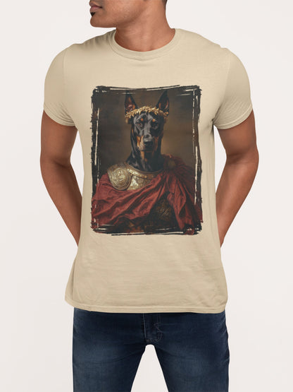 Doberman Pinscher Roman Emperor Graphic Tee