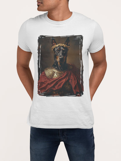 Doberman Pinscher Roman Emperor Graphic Tee