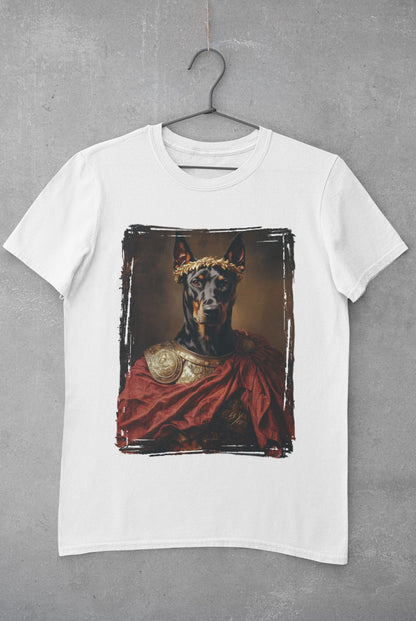 Doberman Pinscher Roman Emperor Graphic Tee