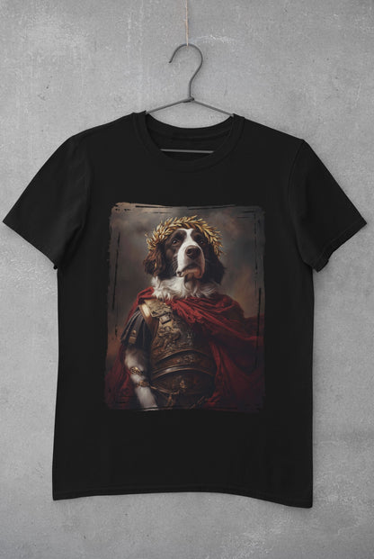 English Springer Spaniel Roman Emperor Graphic Tee
