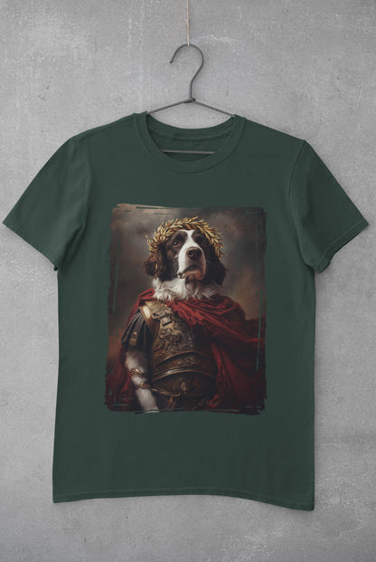 English Springer Spaniel Roman Emperor Graphic Tee