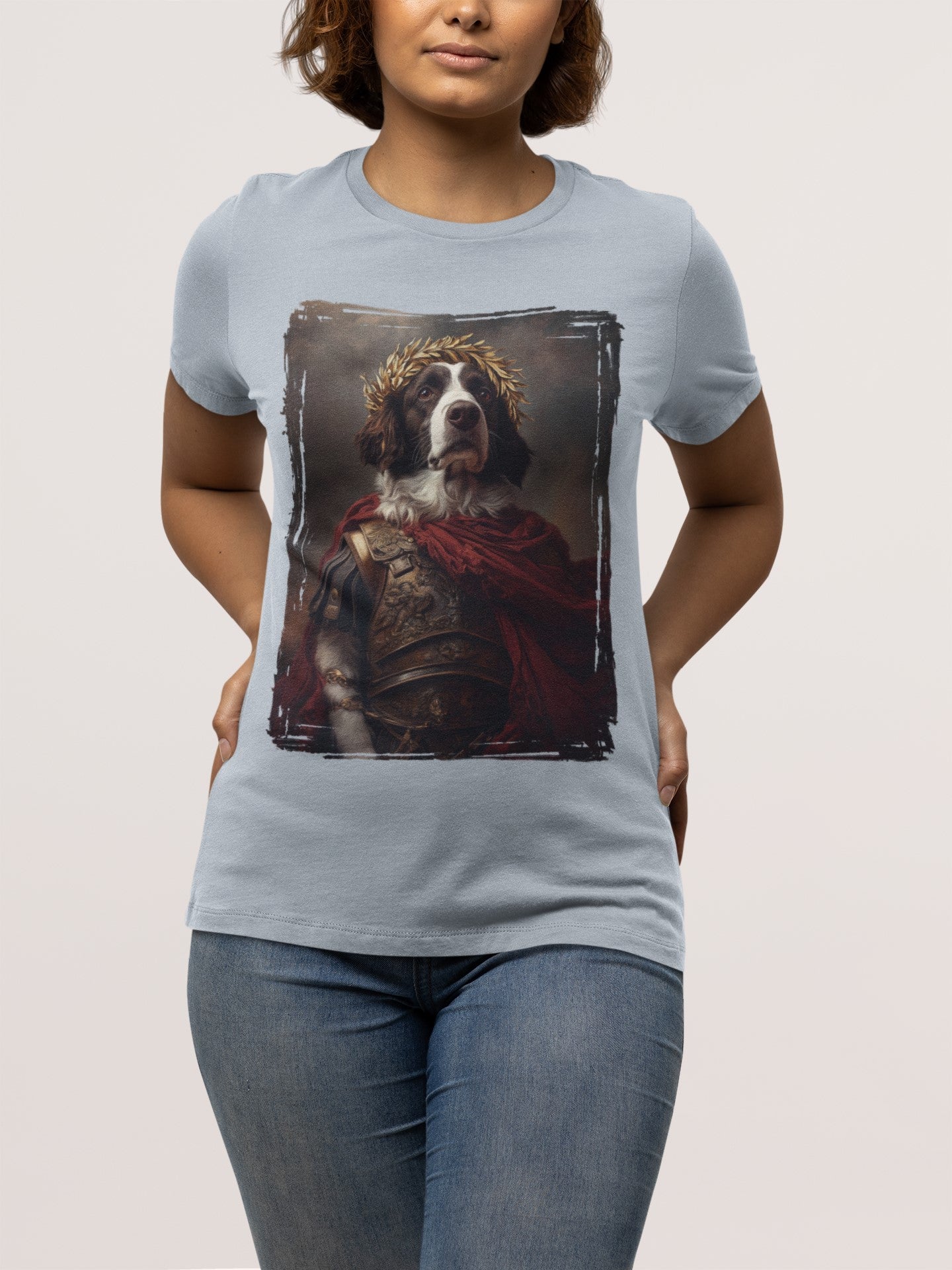 English Springer Spaniel Roman Emperor Graphic Tee