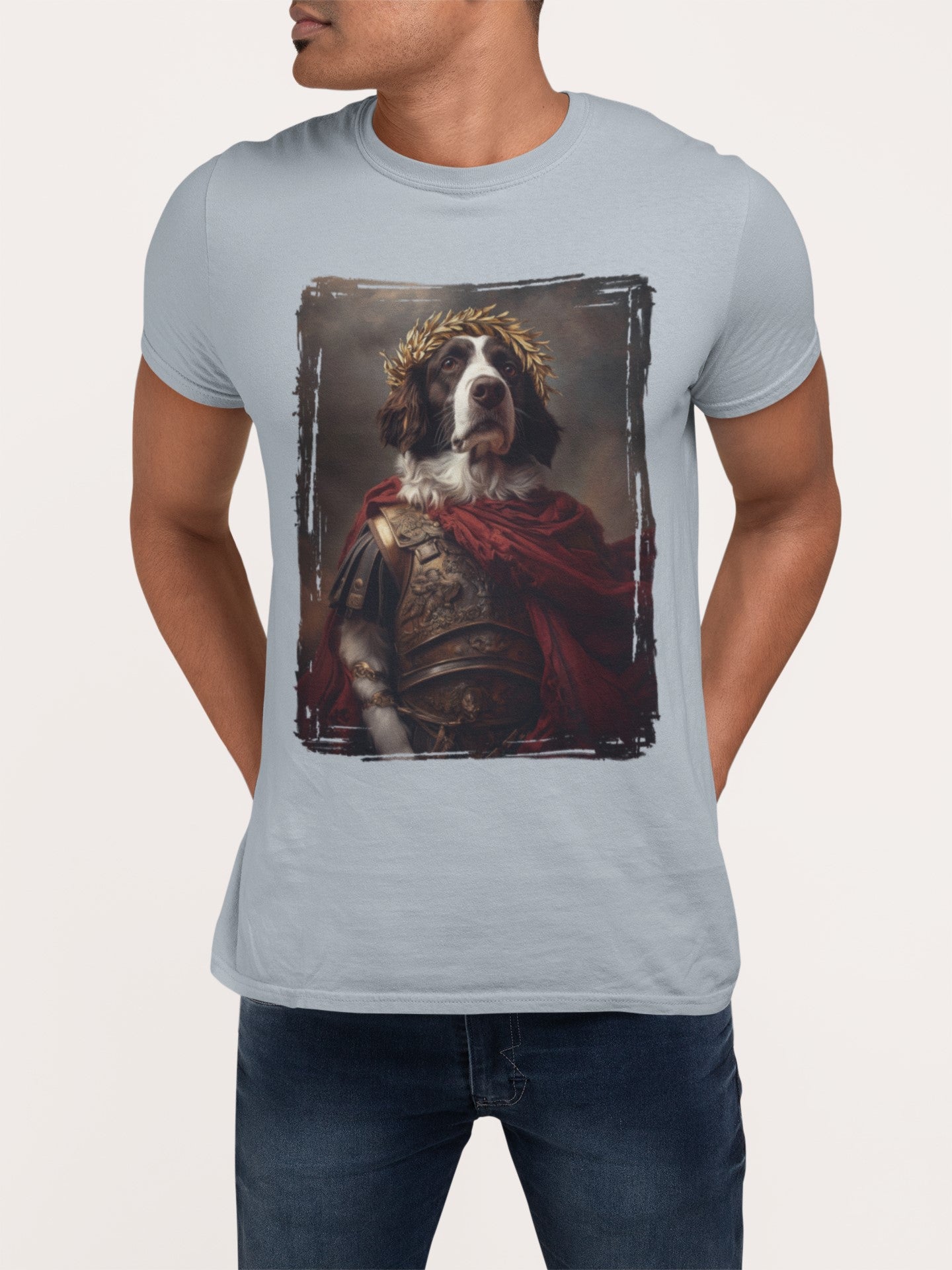 English Springer Spaniel Roman Emperor Graphic Tee