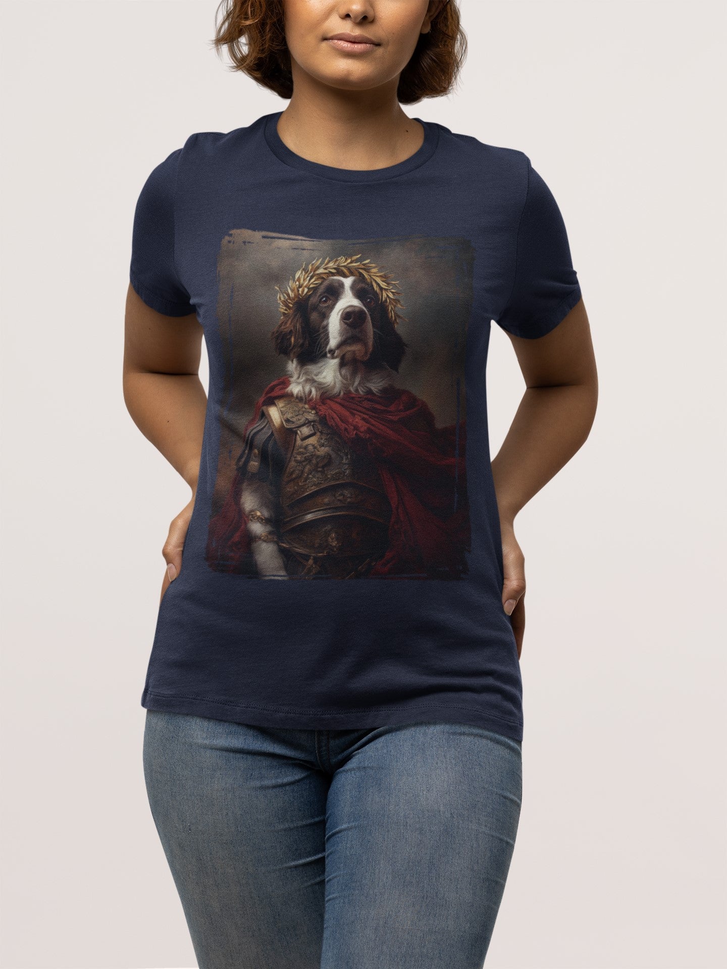 English Springer Spaniel Roman Emperor Graphic Tee