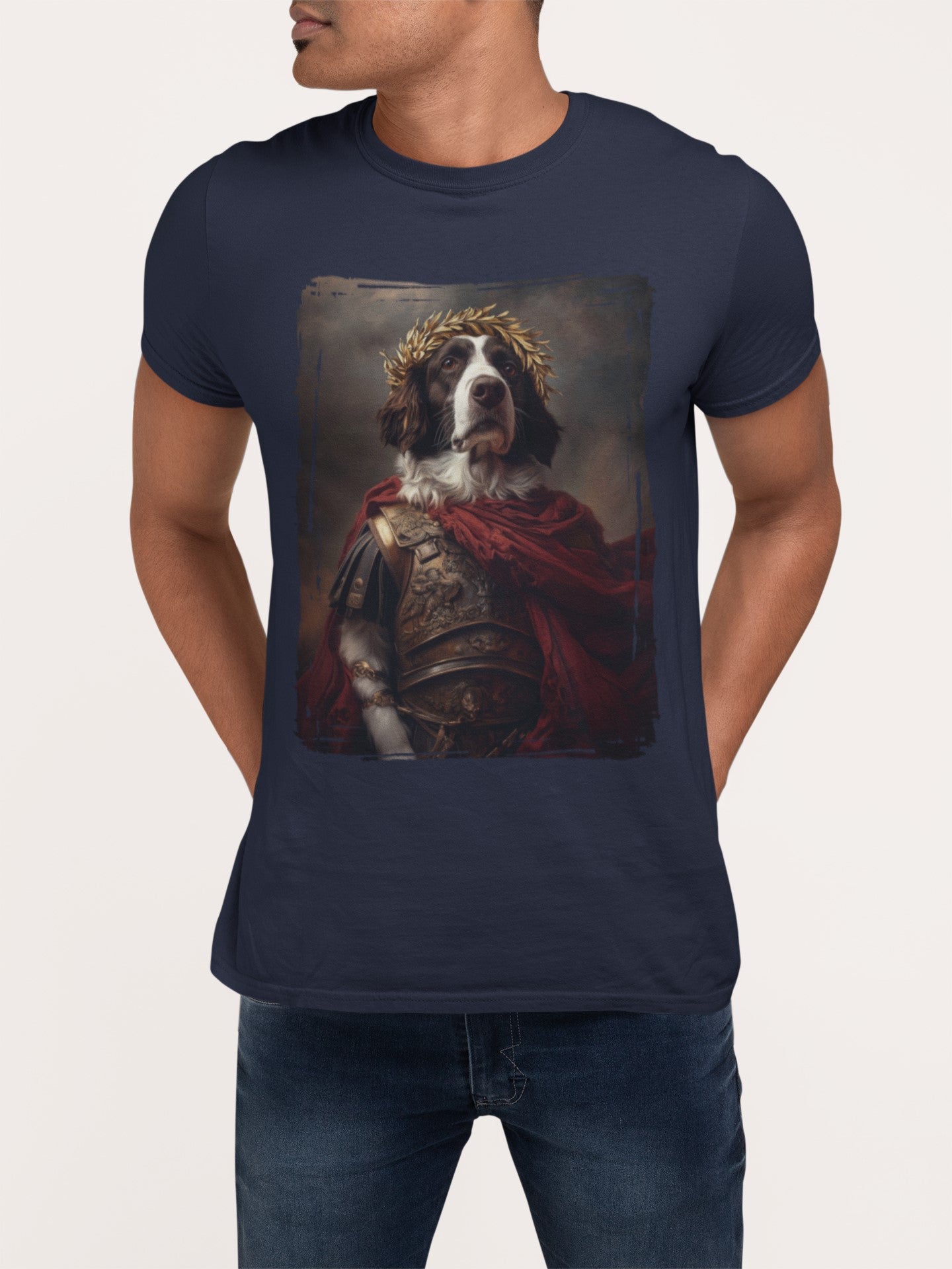 English Springer Spaniel Roman Emperor Graphic Tee