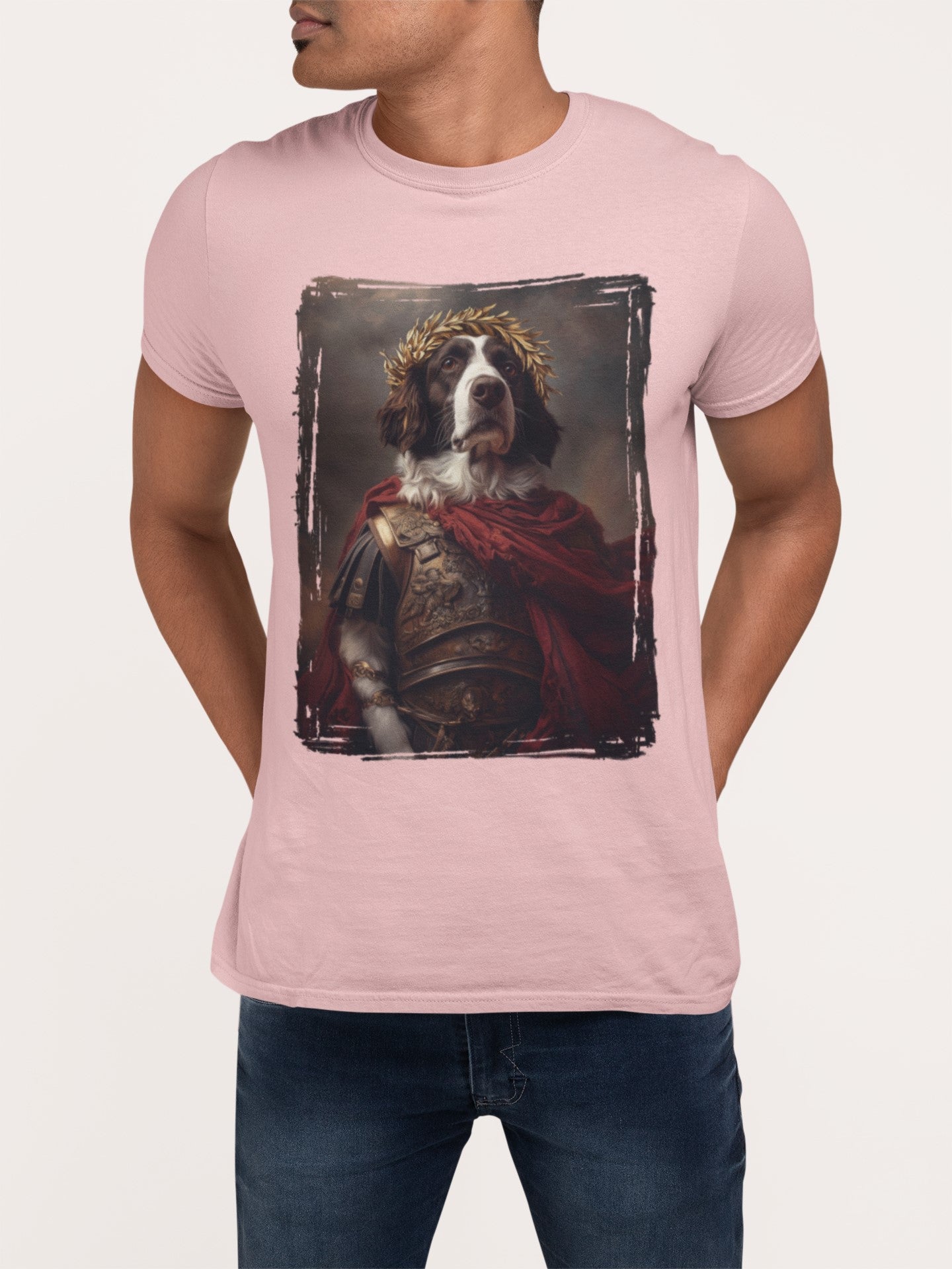 English Springer Spaniel Roman Emperor Graphic Tee