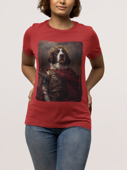 English Springer Spaniel Roman Emperor Graphic Tee