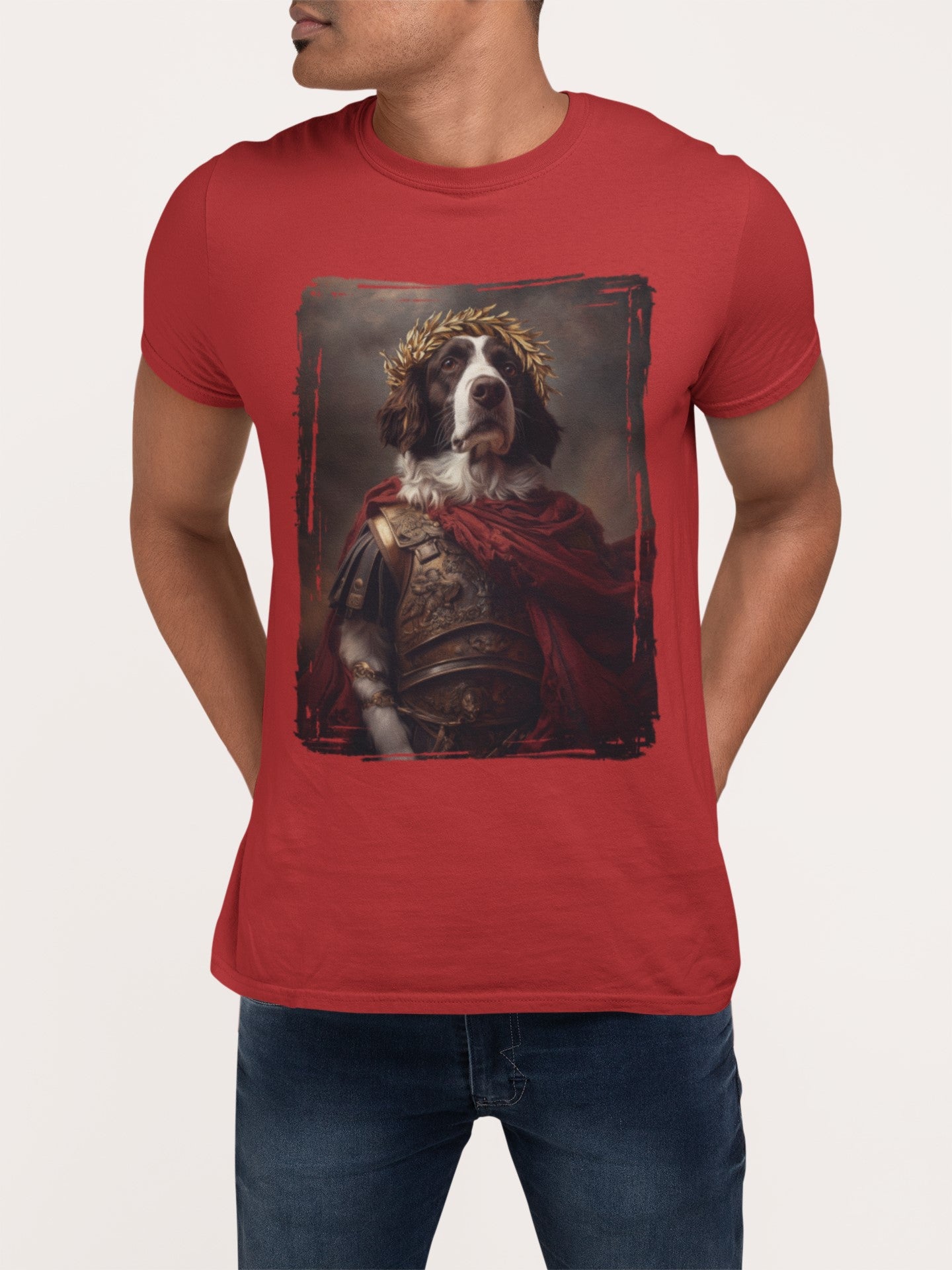 English Springer Spaniel Roman Emperor Graphic Tee