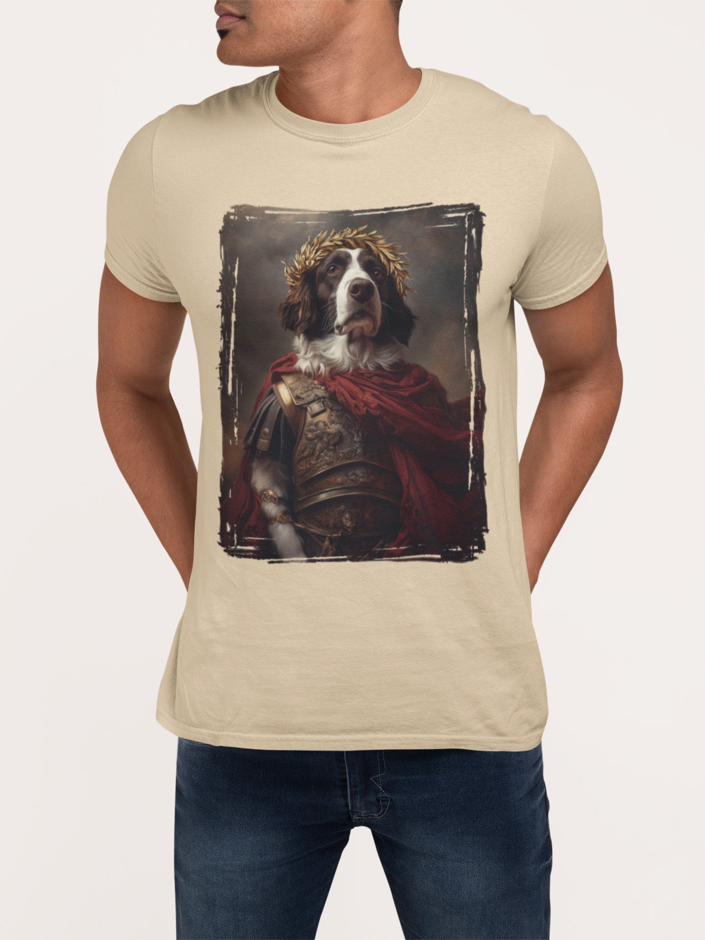 English Springer Spaniel Roman Emperor Graphic Tee