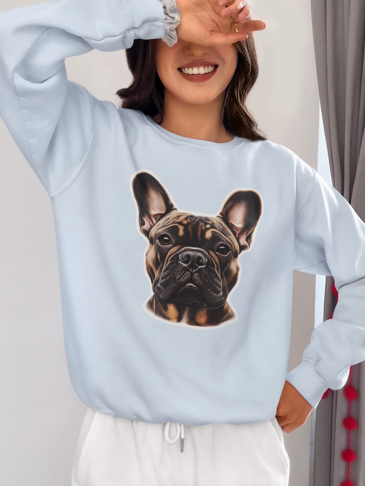 French Bulldog Brindle Crewneck Sweatshirt