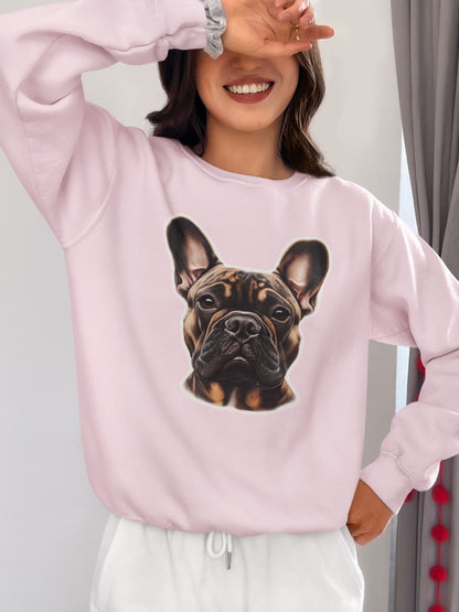 French Bulldog Brindle Crewneck Sweatshirt