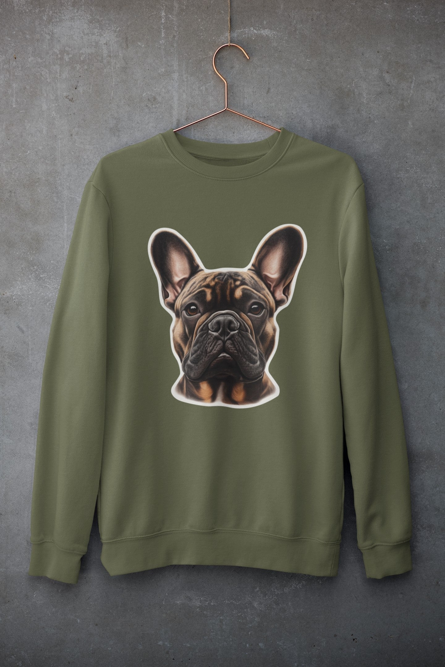 French Bulldog Brindle Crewneck Sweatshirt