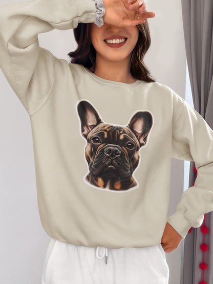 French Bulldog Brindle Crewneck Sweatshirt