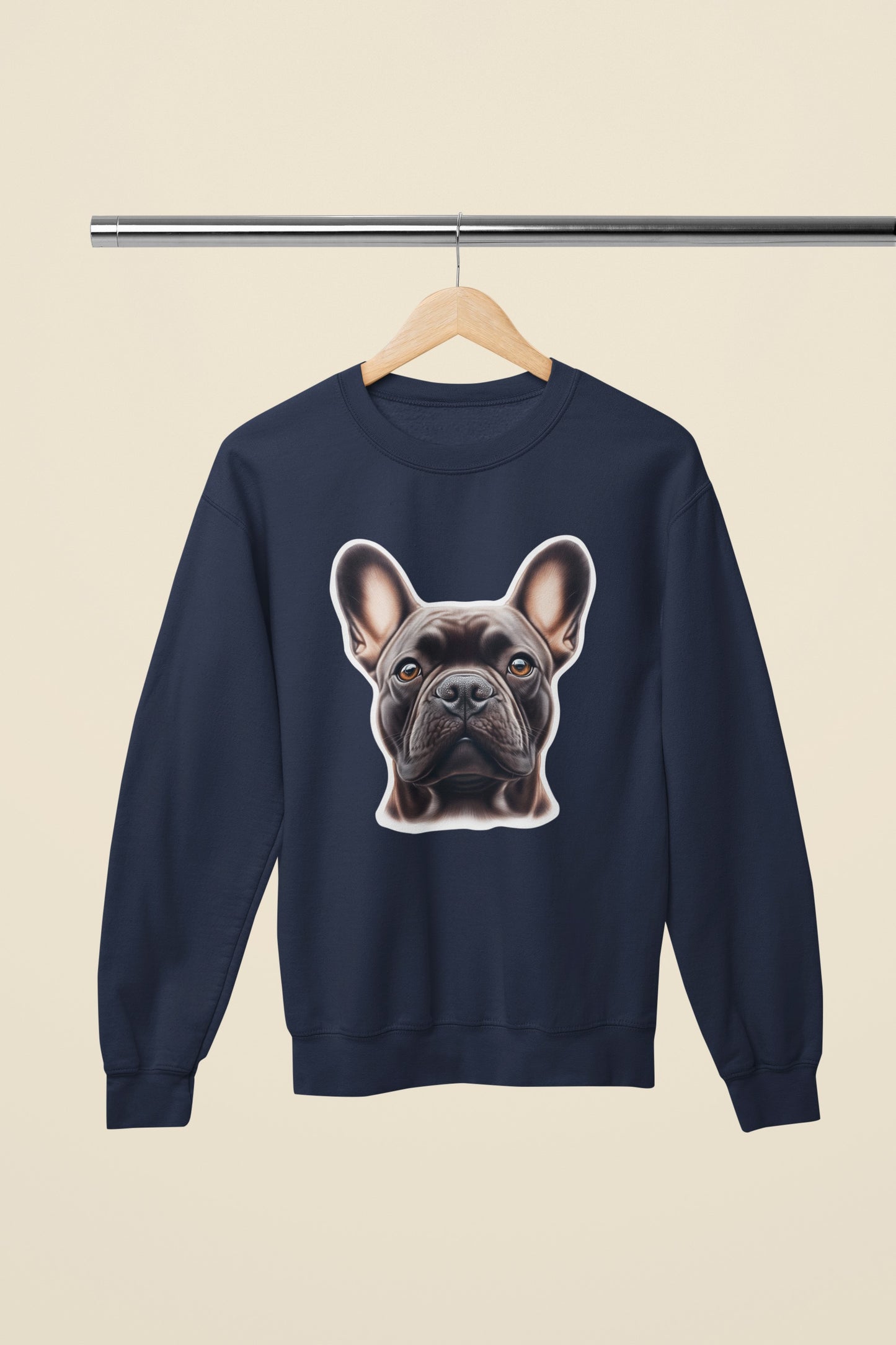 French Bulldog Chocolate Crewneck Sweatshirt