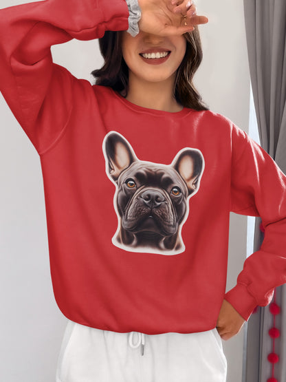 French Bulldog Chocolate Crewneck Sweatshirt