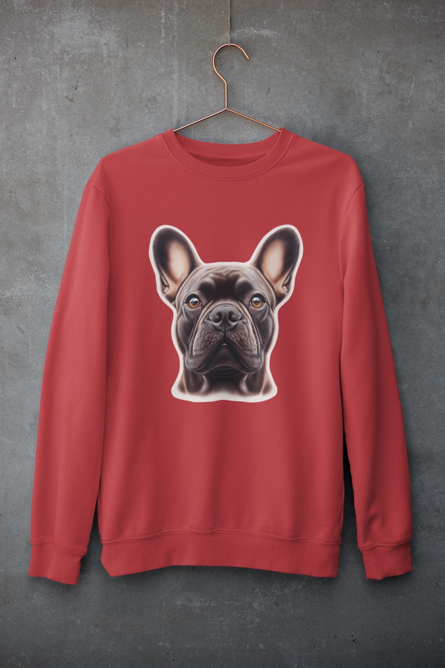 French Bulldog Chocolate Crewneck Sweatshirt