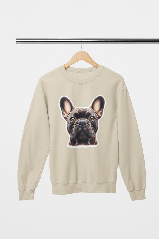 French Bulldog Chocolate Crewneck Sweatshirt