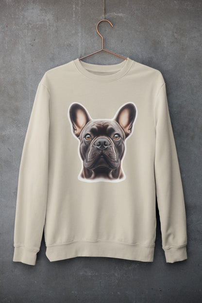 French Bulldog Chocolate Crewneck Sweatshirt