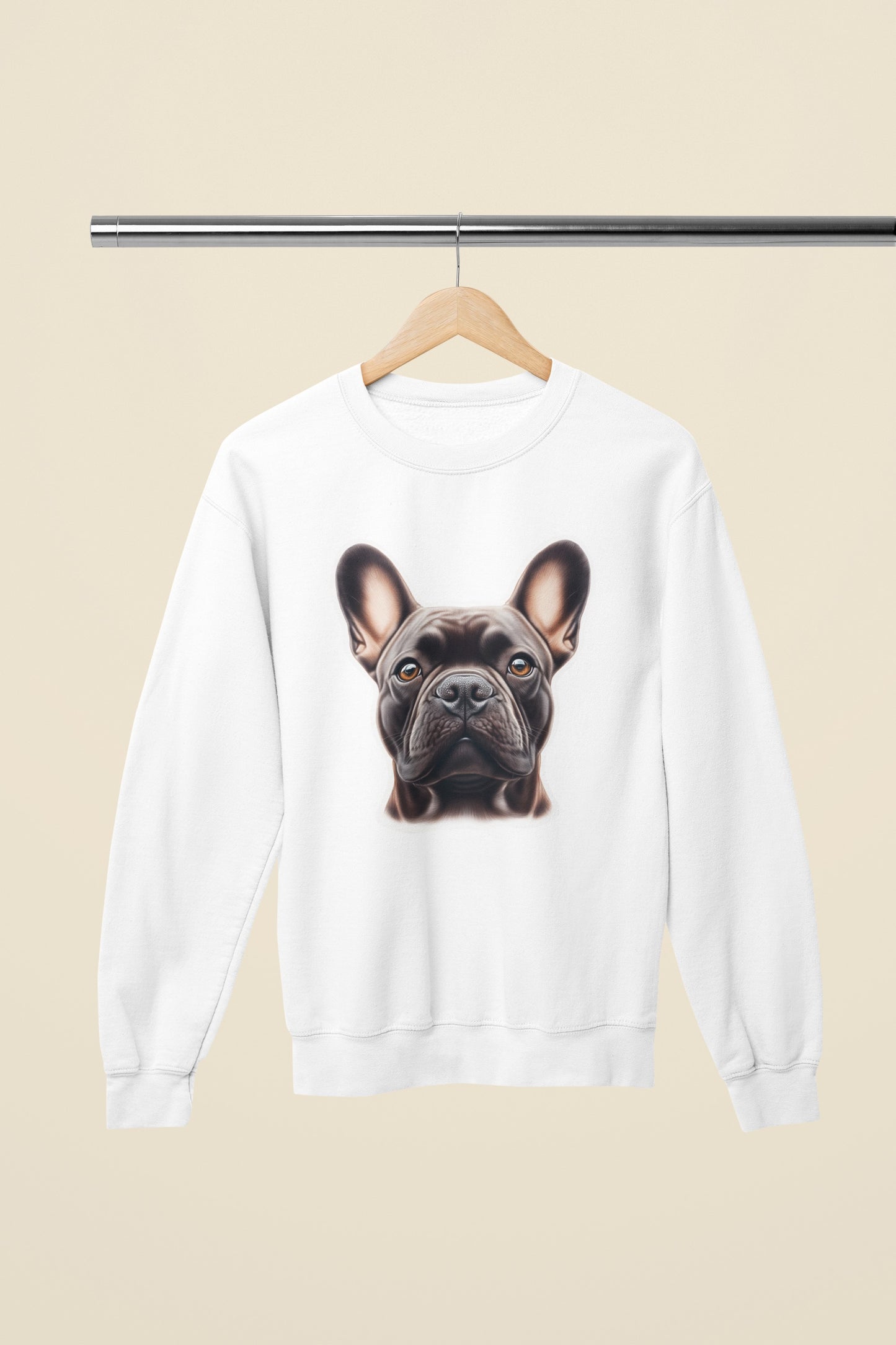 French Bulldog Chocolate Crewneck Sweatshirt