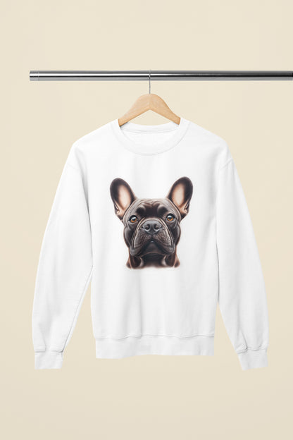 French Bulldog Chocolate Crewneck Sweatshirt