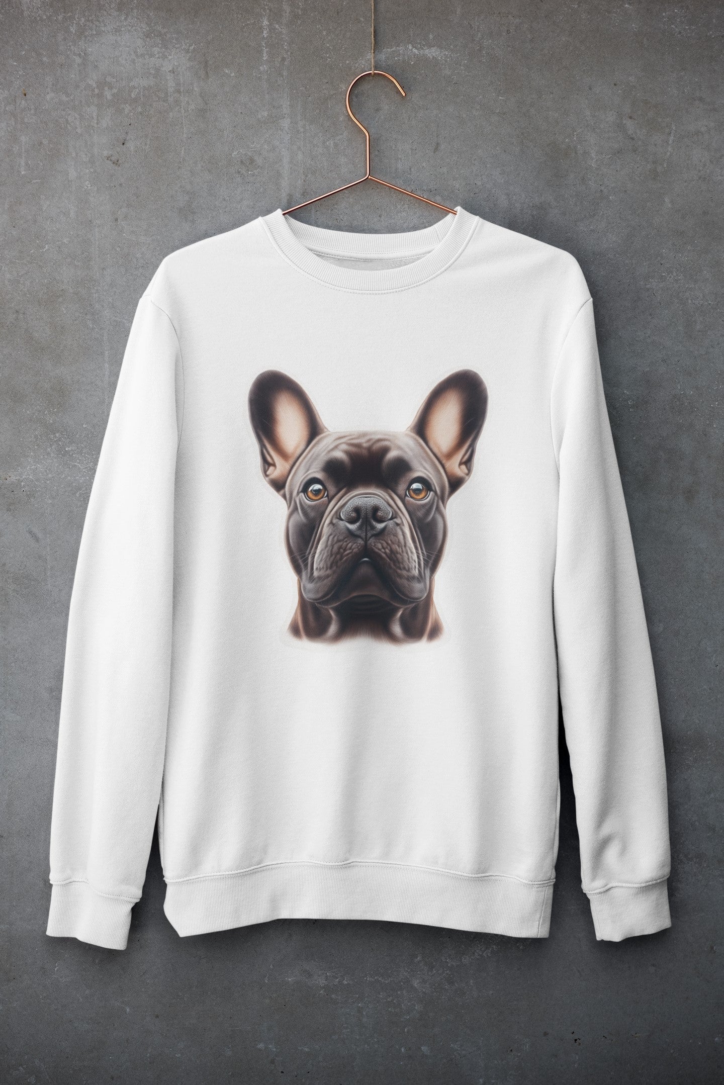 French Bulldog Chocolate Crewneck Sweatshirt