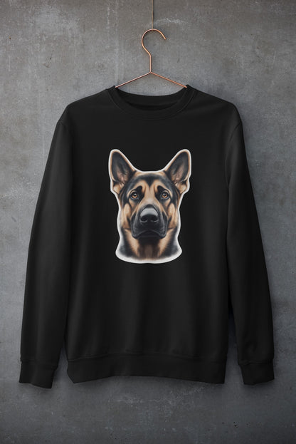 German Shepherd Black & Tan Crewneck Sweatshirt