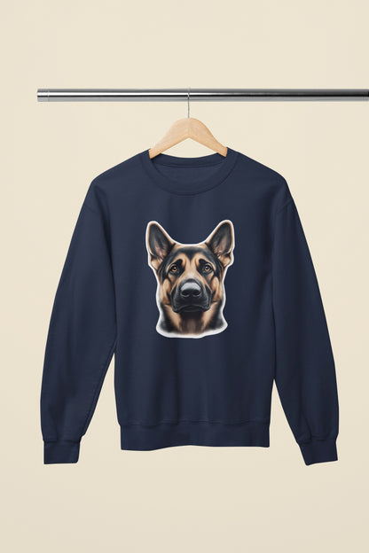 German Shepherd Black & Tan Crewneck Sweatshirt