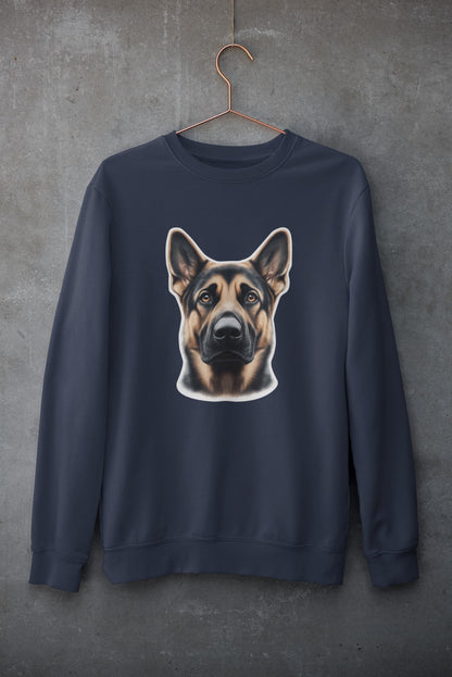 German Shepherd Black & Tan Crewneck Sweatshirt