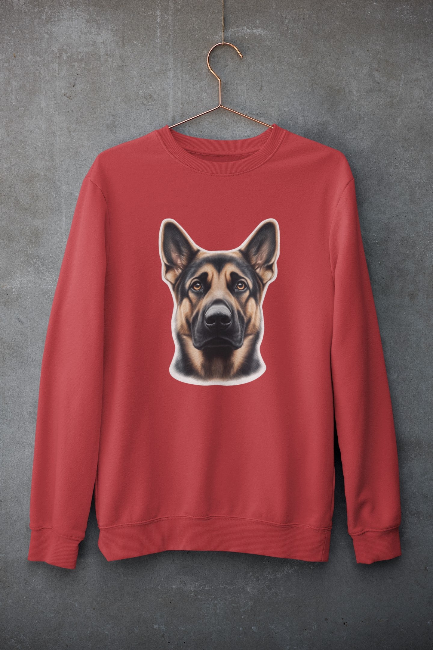 German Shepherd Black & Tan Crewneck Sweatshirt