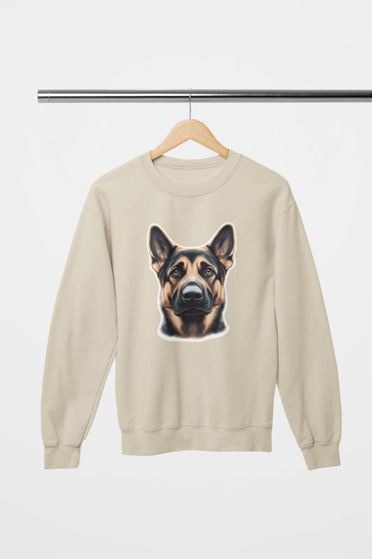 German Shepherd Black & Tan Crewneck Sweatshirt