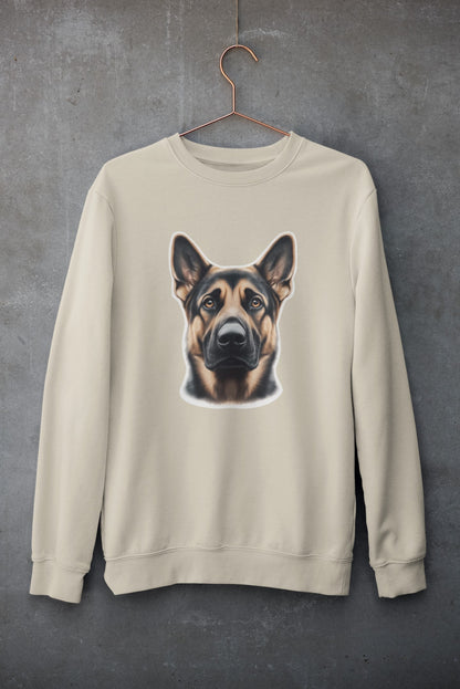 German Shepherd Black & Tan Crewneck Sweatshirt