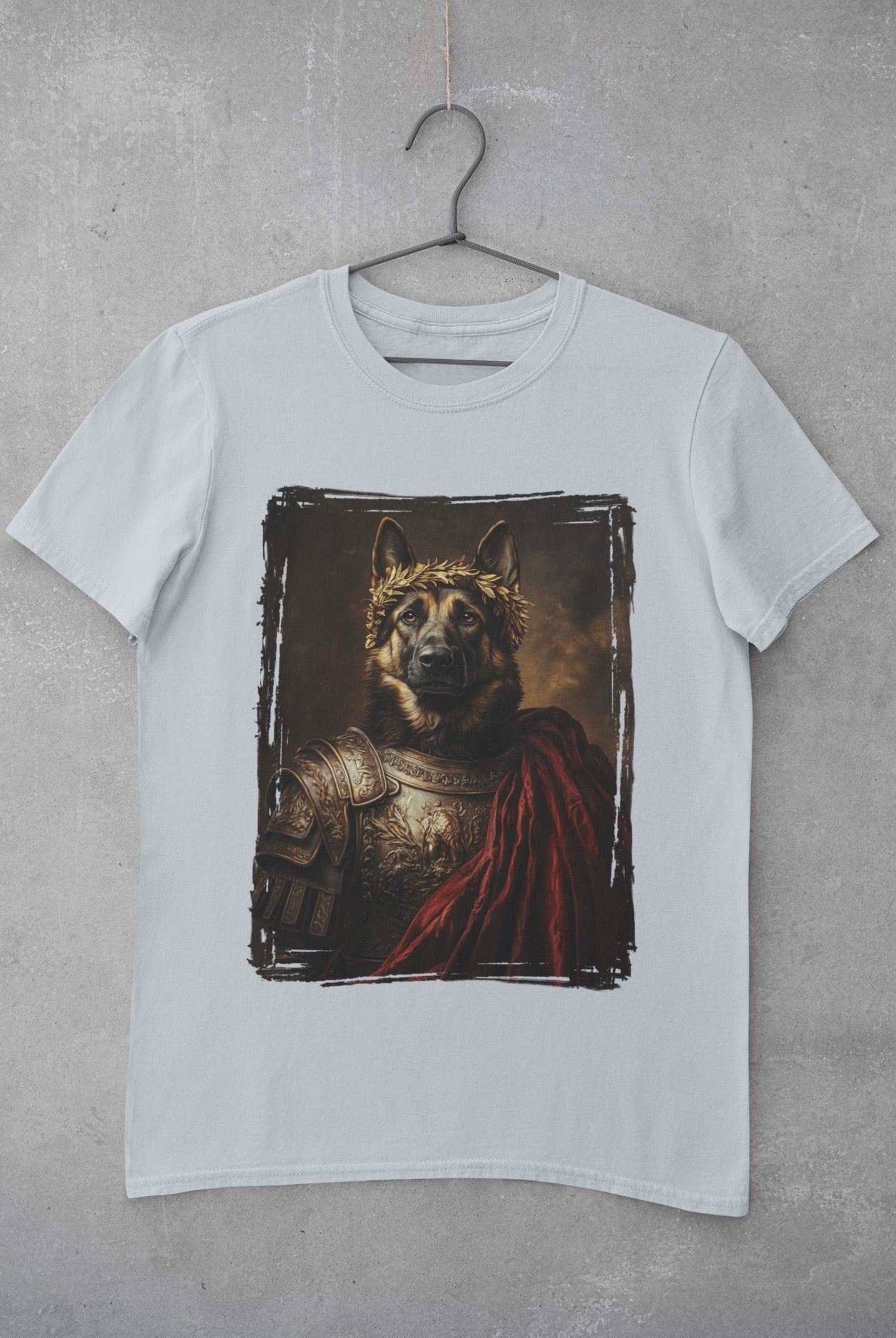 German Shepherd Roman Emperor Graphic Tee