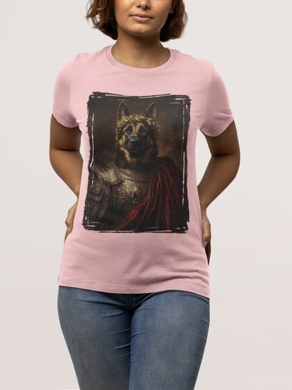 German Shepherd Roman Emperor Graphic Tee