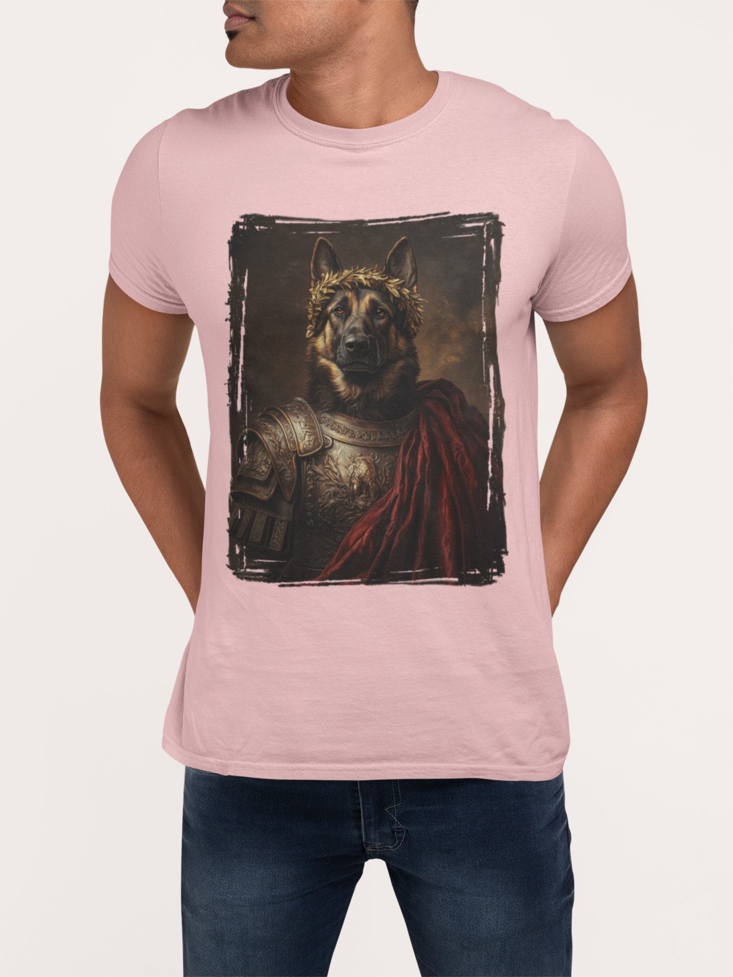 German Shepherd Roman Emperor Graphic Tee