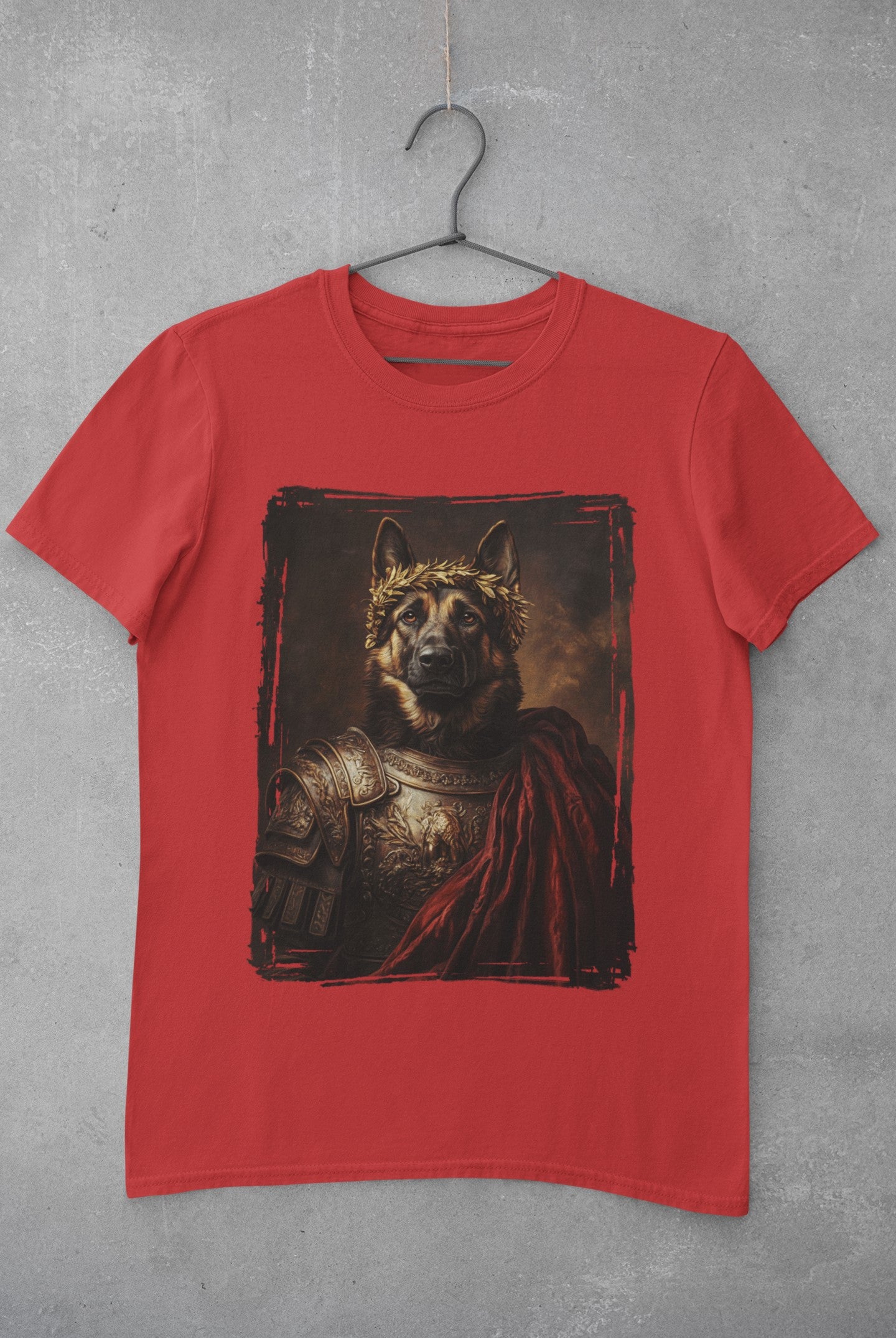 German Shepherd Roman Emperor Graphic Tee